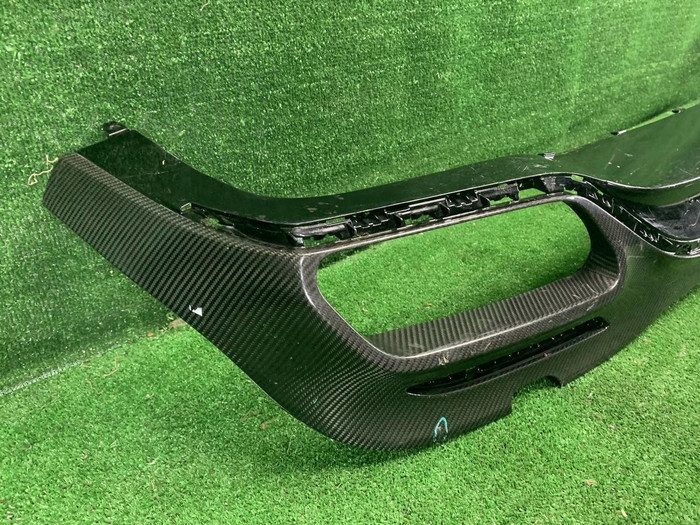 Юбка заднего бампера Mercedes S W222 (2017-2020) AMG 63