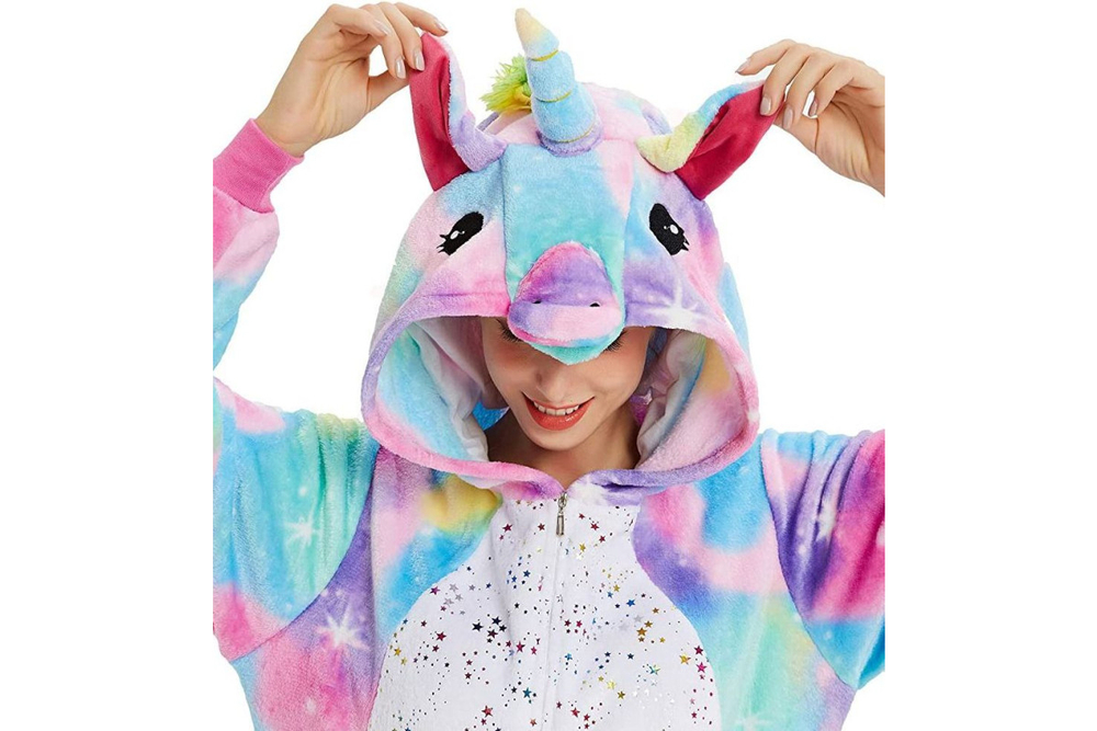 Кигуруми Funfur Единорог Мерцающий M