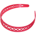 Ободок для волос пластиковый «Province - Lily», плетёнка, микс 6 цветов, 2,5 см