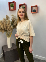 Брюки женские "624 Ф.П" джоггеры (Галатея)