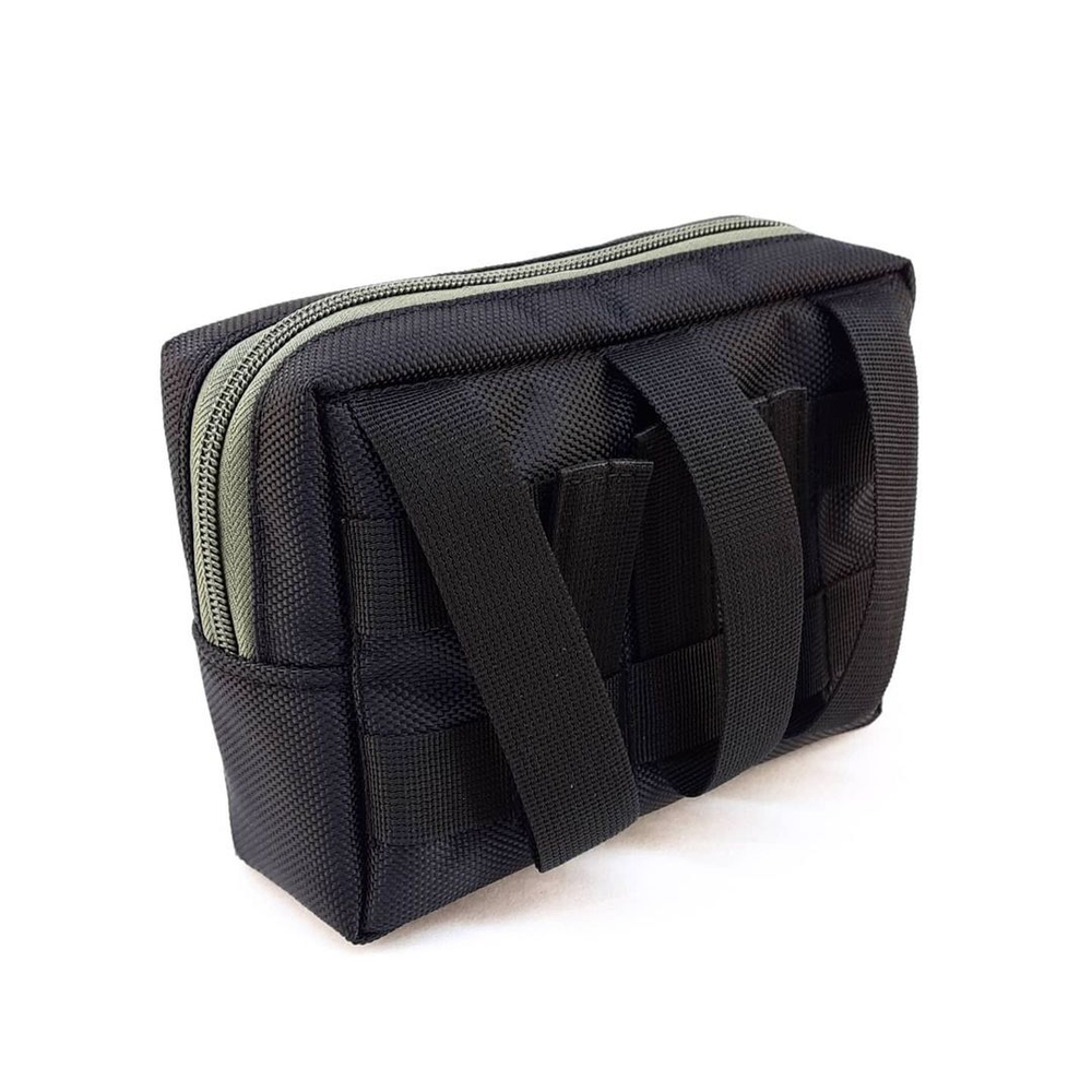 Подсумок утилитарный MOLLE 18х13х6см с дополнительным карманом - 5x3