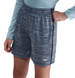 Детские теннисные шорты Nike Kids Dri-FIT Multi Big Training - midnight navy/pure/midnight navy/white