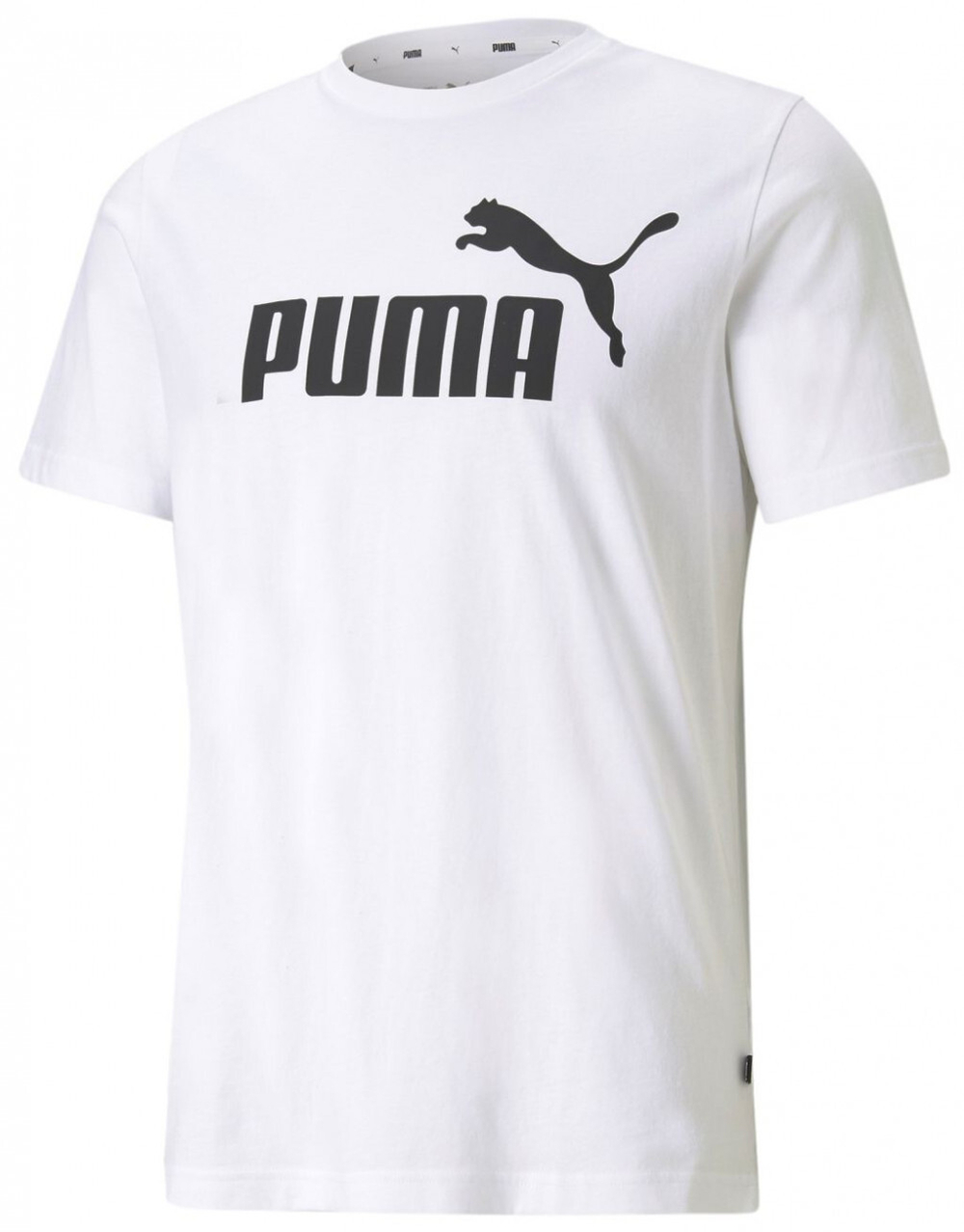 Мужская теннисная футболка Puma ESS Logo Tee - белый