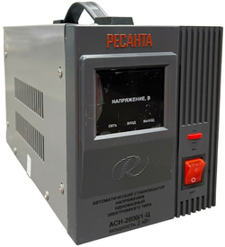 Стабилизатор напряжения однофазный 2 кВт РЕСАНТА АСН-2000/1-Ц