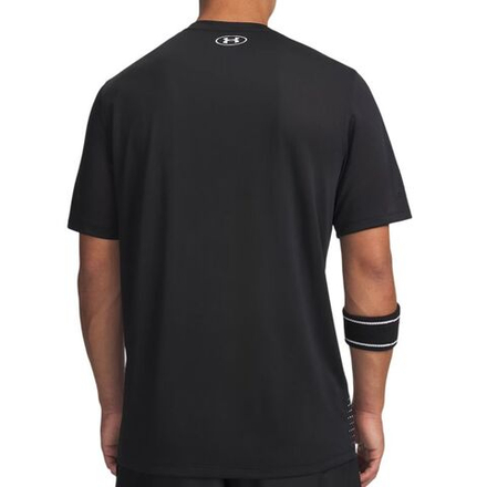 Теннисная футболка Under Armour Tech Play - black/white
