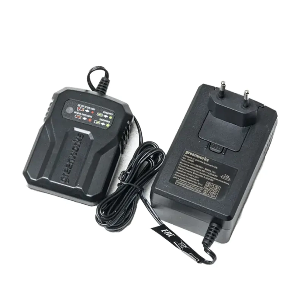 Газонокосилка аккумуляторная Greenworks GD40LM46HP 40В (1 x 4 Ач, ЗУ) нож 46 см, 2514407UB