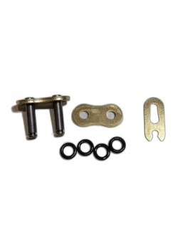 Замок цепи 520 HV сальниковый, GOLD