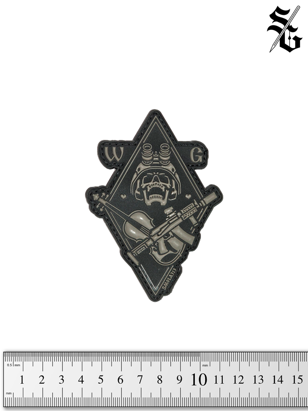 Шеврон SMOLA313 Wolf's Group PVC
