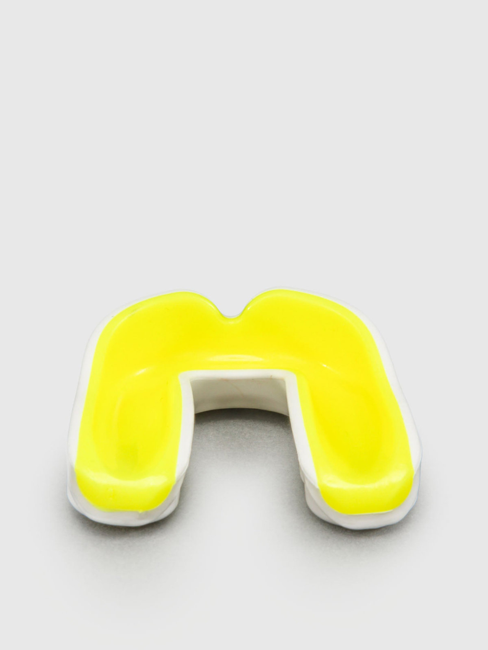 Капа боксерская Venum Challenger White/Yellow
