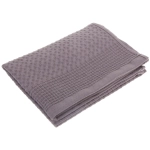 Полотенце вафельное 38*60см «Waffle» плотность 270гр/м, цвет серый 10330