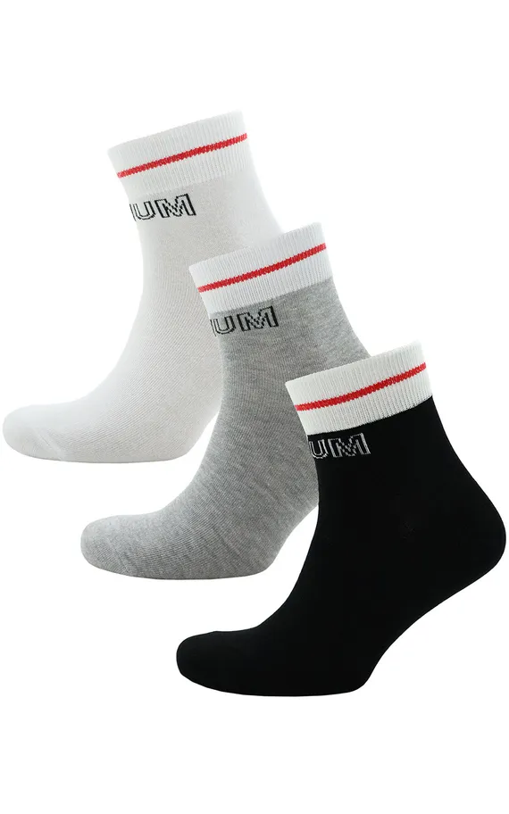 Мужские носки Sport Белый-Серый-Черный