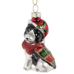 GAEM Украшение новогоднее "Собачка", L4,5 W3,5 H7,5 см