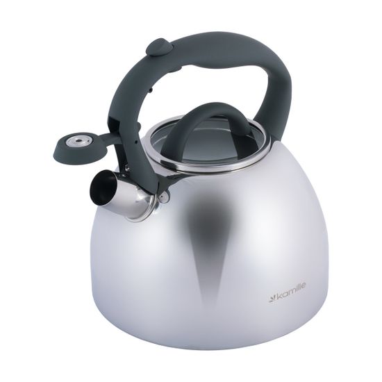 Чайник 2,7 л. из нержавеющей стали со свистком Kamille KM-1088