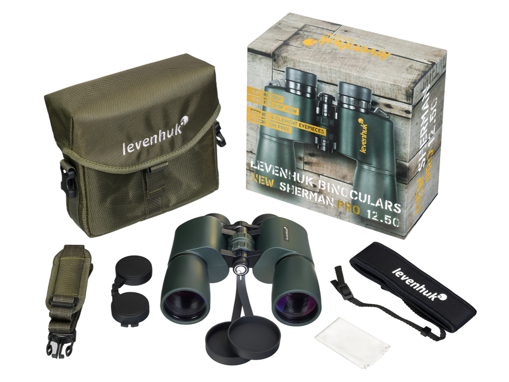 Бинокль Levenhuk New Sherman PRO 12x50