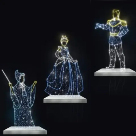 светодиодная фигура - персонаж из сказки Золушка