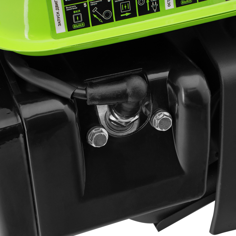 Генератор бензиновый БС-950, 0.8 кВт, 230 В, 2-х тактный, 4 л, ручной стартер Сибртех