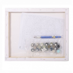 Картина по номерам Alingar, 40х50 см, 22 цвета,с акриловыми красками, холст, "Орел"