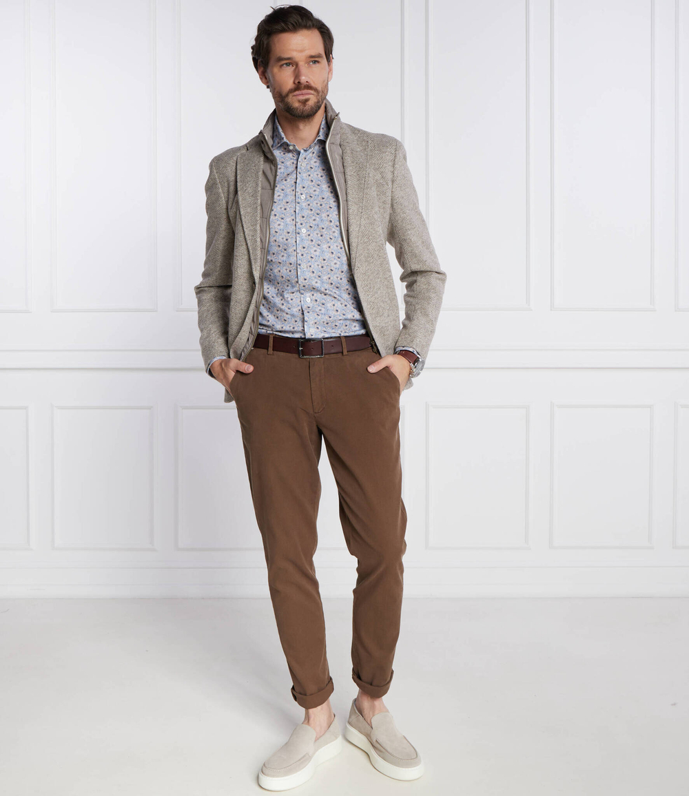 Рубашка Emanuel Berg - голубой(BY-Byron MFJ4)