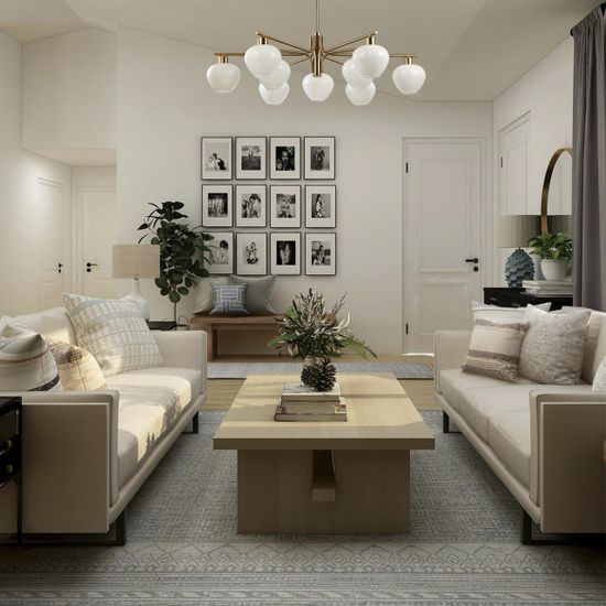 8278/9 MODERNI латунь/белый, металл/стекло Люстра Е14 9*40W 220V CARMELA