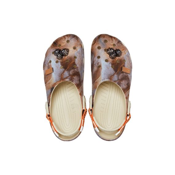 Crocs Classic 'Brown Purple Orange'