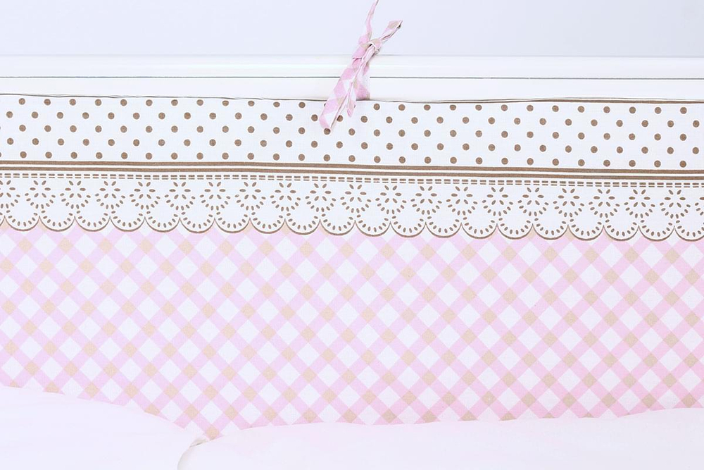 603 Комплект "Лошадка" (6 предметов) 603/1 розовый, бязь