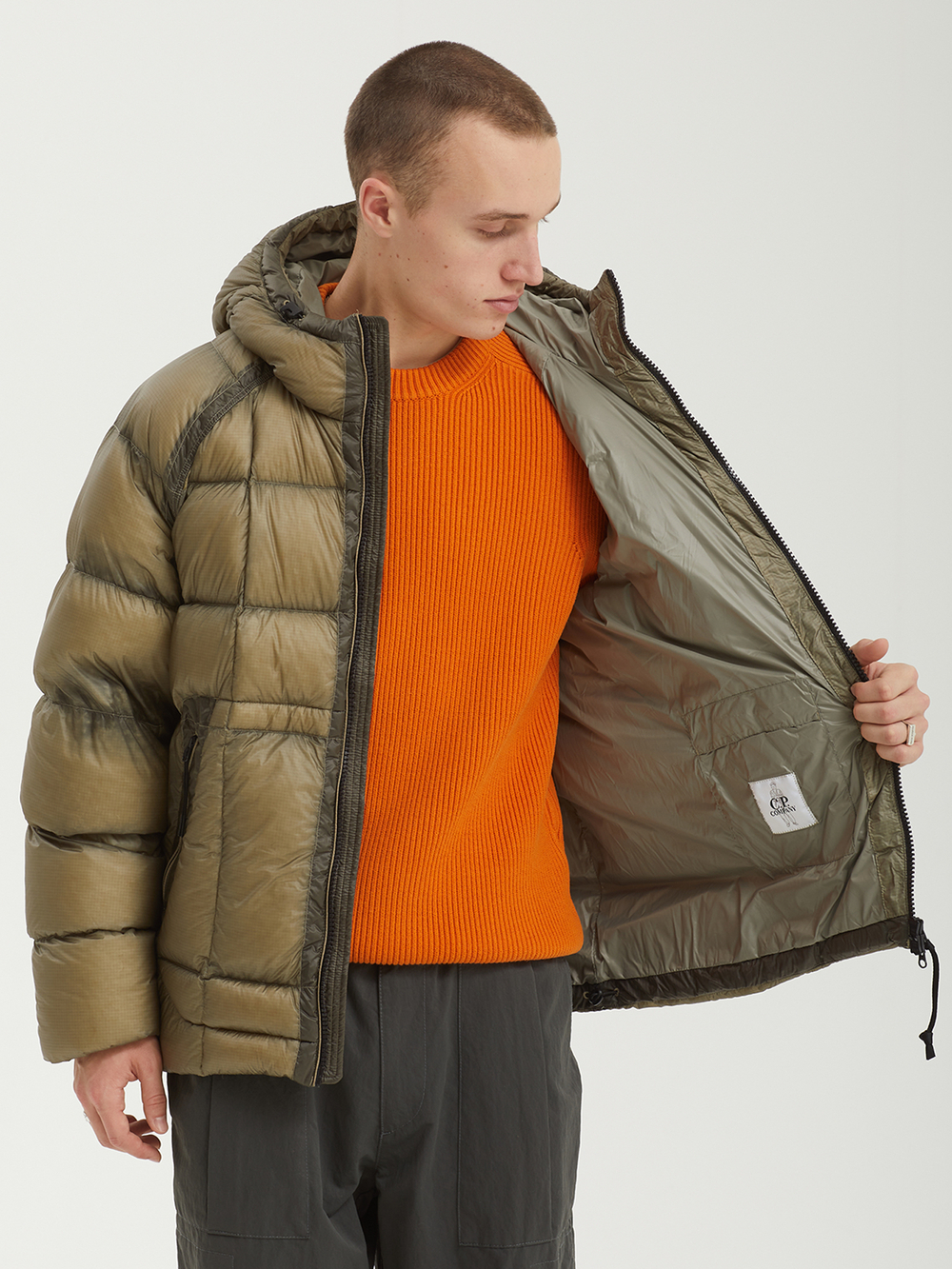 Мужской Пуховик In Dd-shell