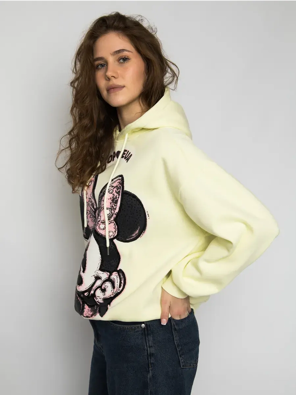 Толстовка утепленная с капюшоном