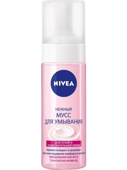 Üz üçün muss \ Мусс для умывания Nivea Aqua Effect Нежный 150 мл