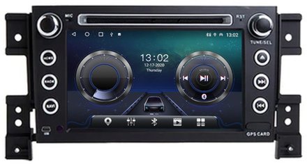 Магнитола для Suzuki Grand Vitara 2005-2016 - Carmedia MKD-S768-S10 Android 12, ТОП процессор, 4Гб+64Гб, CarPlay, SIM-слот