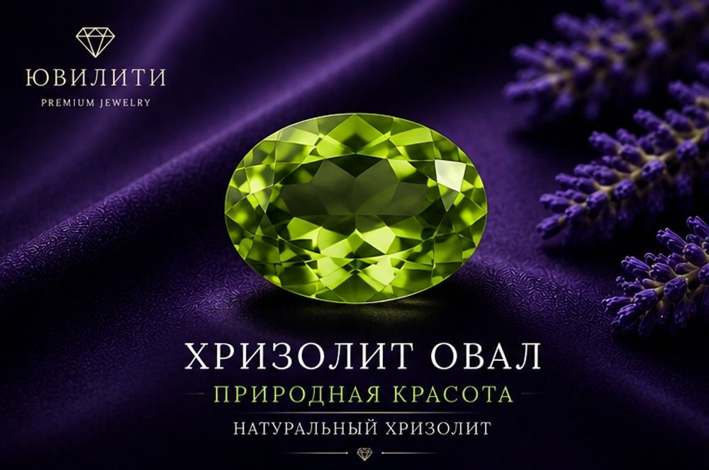 Хризолит Овал
