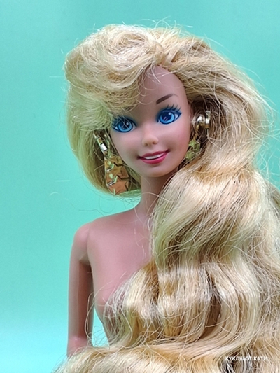 Кукла Барби 90х винтаж Hollywood Hair Barbie Mattel, 1992. 02009