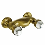 Смеситель для душа Migliore Axo Crystal ML.AXO-646F.BR бронза/swarovski