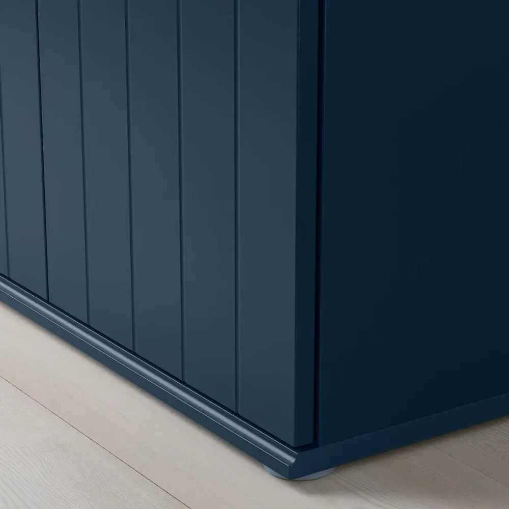 Тумба под ТВ - IKEA SKRUVBY/СКРУВБИ ИКЕА, 38х90х226 см, синий