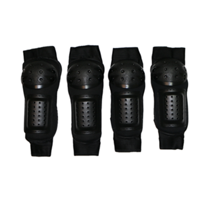 Комплект (накол+налокот), черный