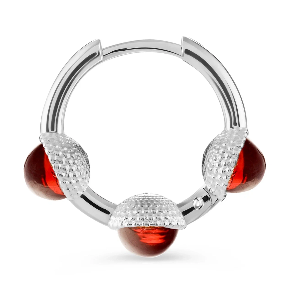 Серьги КОЛТ с гранатами