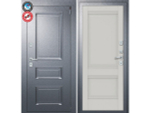 Дверь входная Porta T-4 403/К42 Букле Графит/Alaska/Nardo Grey (терморазрыв)