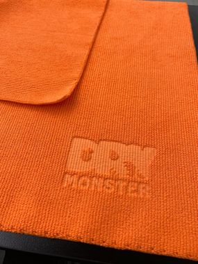 Dry Monster Velvet микрофибра 40*40см, 360GSM оранжевая