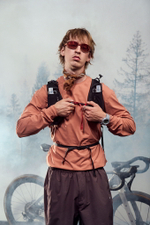 Лонгслив Nothomme Blue Drawstring Training "Orange"