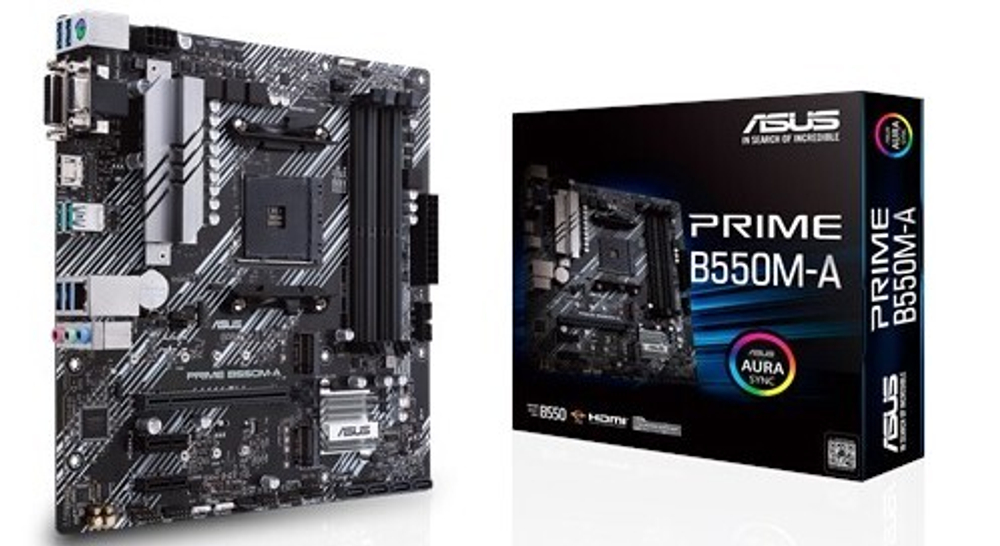 Материнская плата mATX ASUS PRIME B550M-A