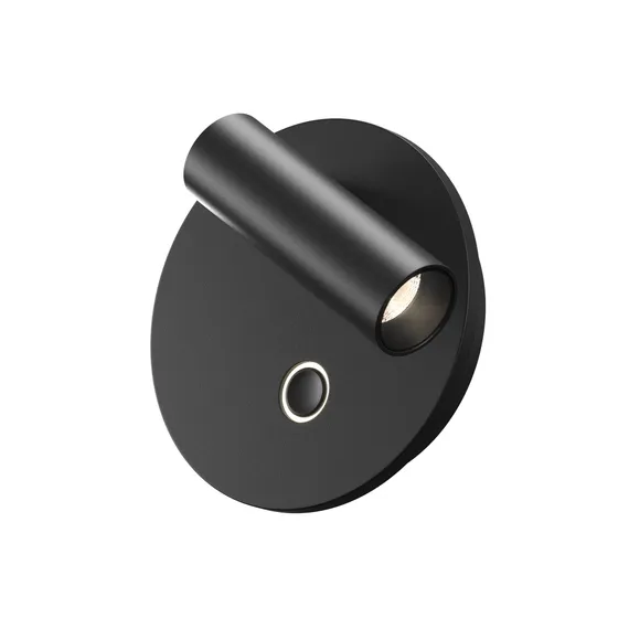 Настенный светильник (бра) Эго / Ego 2700-4000К 9Вт Maytoni c176wl-9w-2.7-4k-b