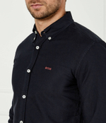 Рубашка H-ROAN-BD-E-C1-243 BOSS BLACK - темно-синий(50521996)