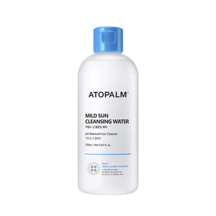 Мягкая очищающая вода для чувствительной кожи Atopalm Mild Sun Cleansing Water, 250ml