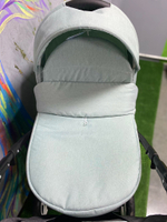 Коляска DREAM  (BartPlast) 04 серый-мятный