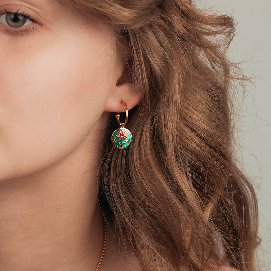 Серьги Fiore Luna AE03790-2 G