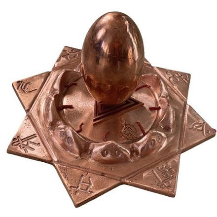 Линга Бхайрави из бронзы (без спирали и лингама)