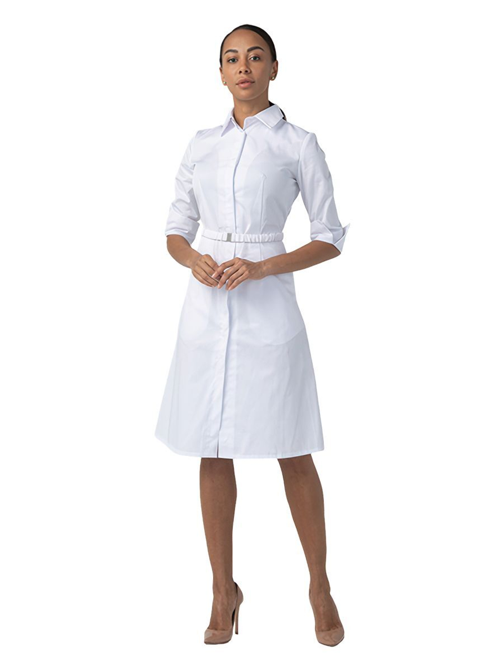 Платье медицинское Dr. Nice Надежда , белый, 50