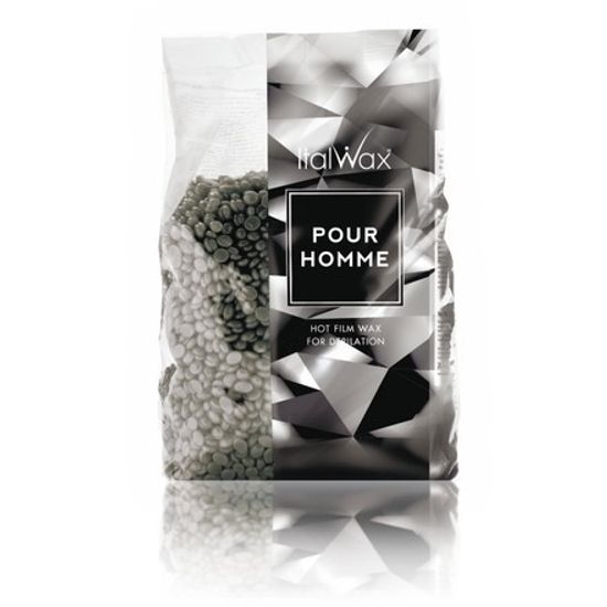 Воск горячий (плёночный) Italwax Pour homme 1 кг. гранулы мужской