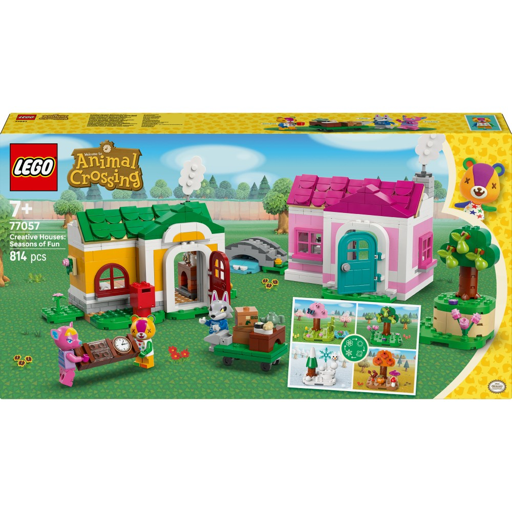 LEGO Animal Crossing - Креативные дома: Время игр 77057