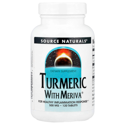 Source Naturals, куркума с Meriva®, 120 таблеток