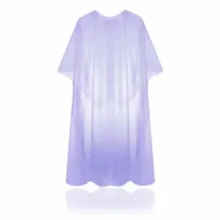 Пеньюары для парикмахерских работ из полиэтилена Стандарт (Сиреневые). Размер: 160*100 см. Количество: 50 шт./уп.